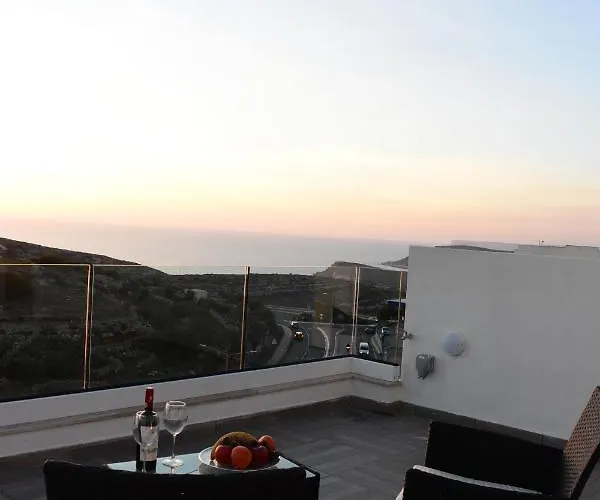 Sunset And Seaview -brand New Lägenhet