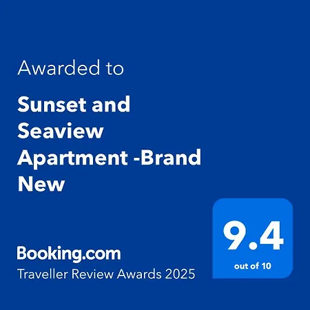 Sunset And Seaview -brand New Apartmán *